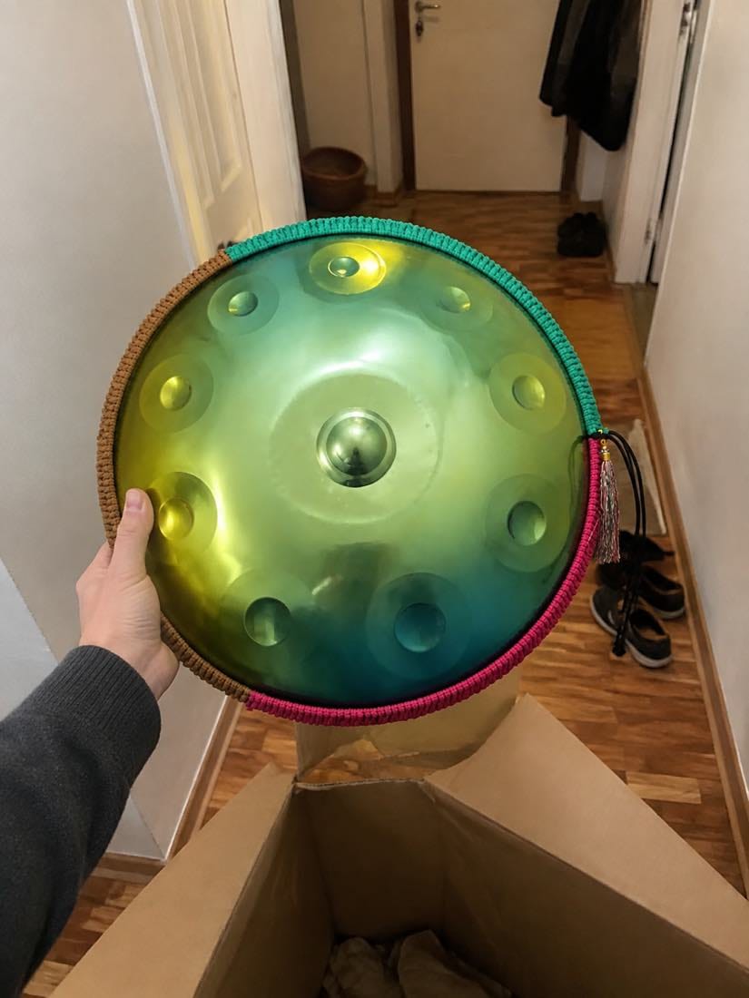 Customer photo review of Handpan Kurd D-Moll 10 Noten - für Musiktherapie