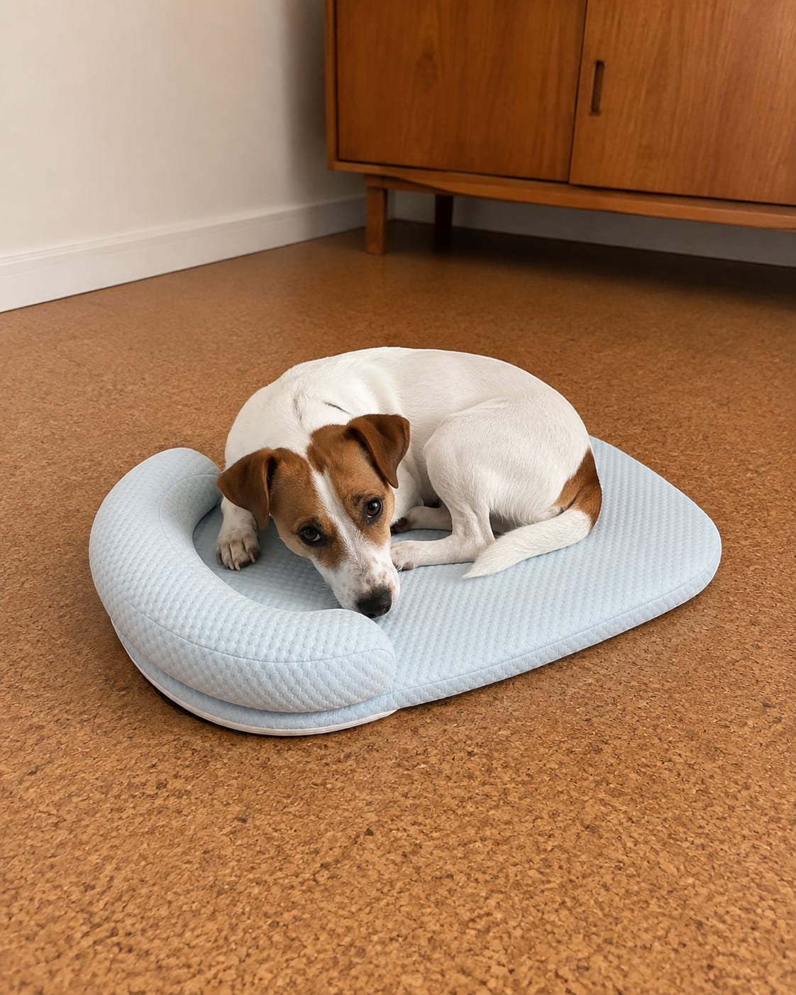 Customer photo review of Chillbuddy Oasis Cooling Pet Bed