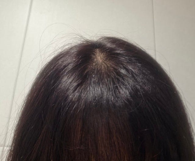 Customer photo review of Levero Coloring Shampoo — PPD-Free Grey Coverage 300ml