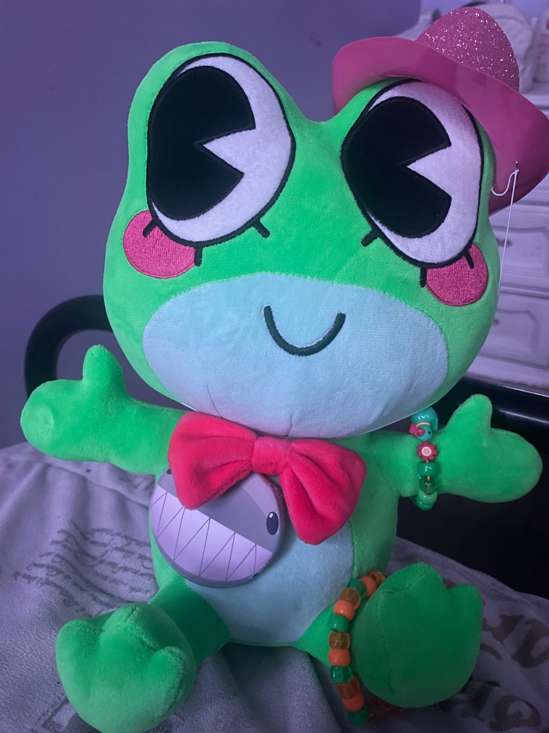 Customer photo review of Ribbit Plush