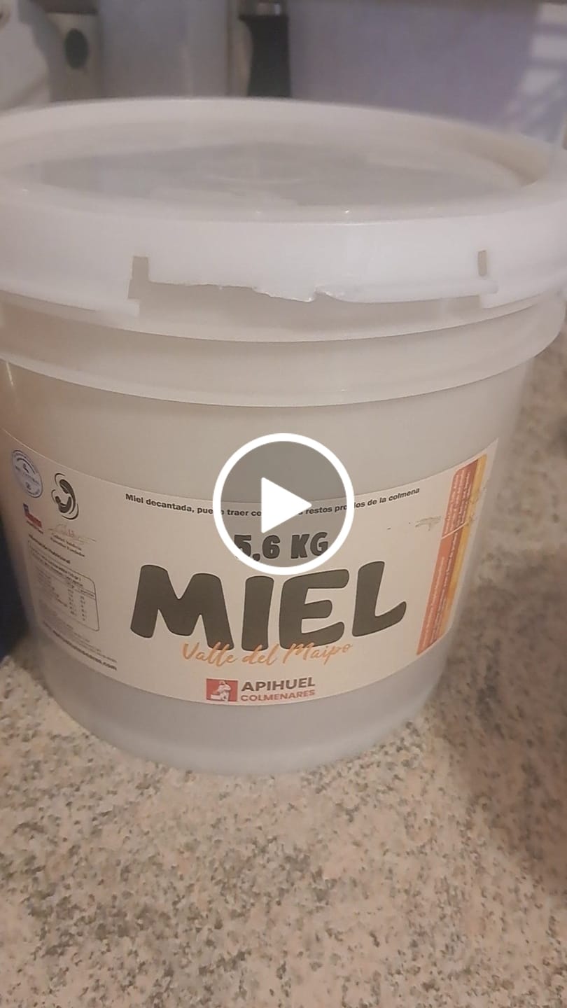Customer video review of Balde Miel Multiflora Valle del Maipo 5,6Kg