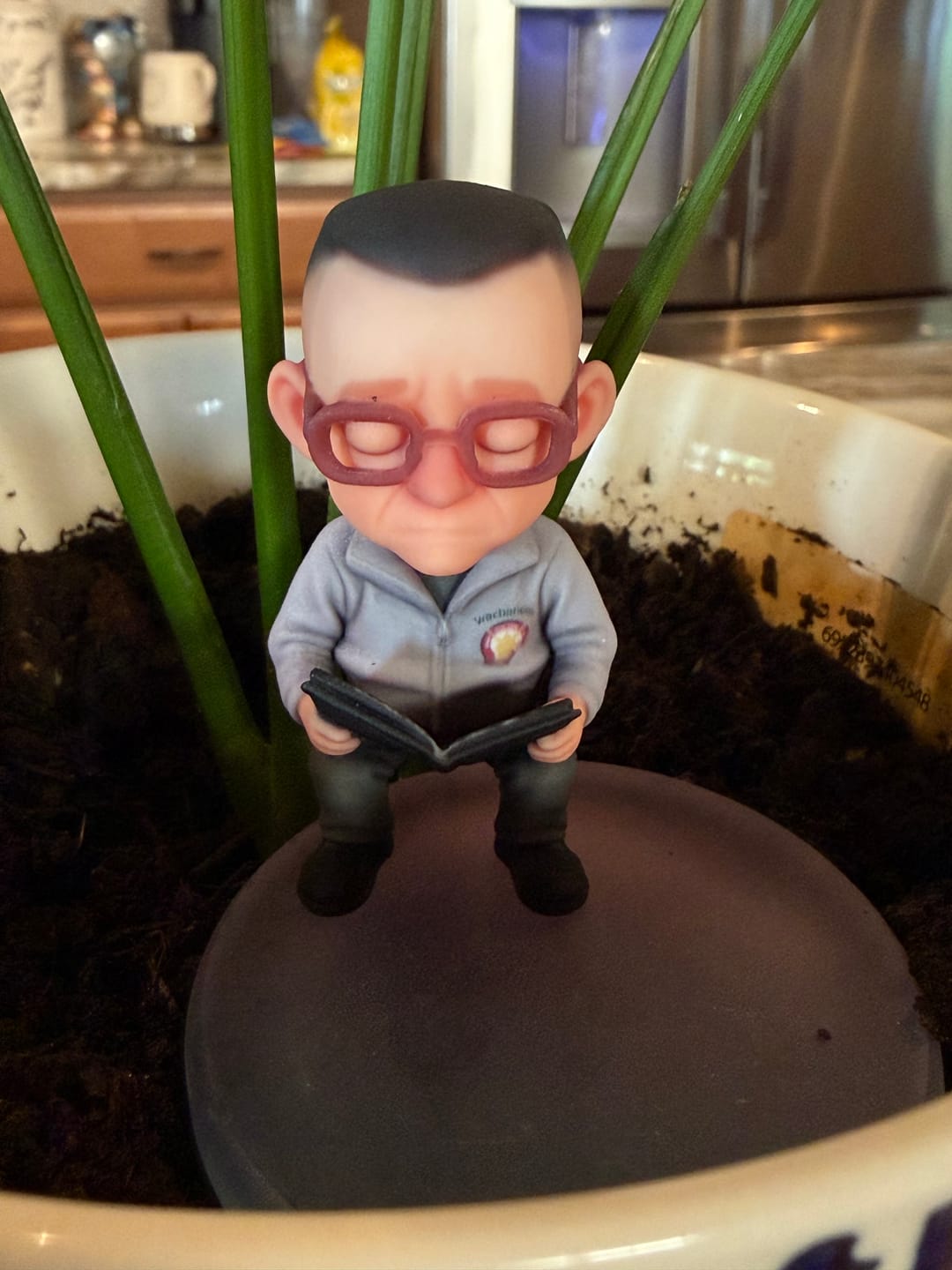 Customer photo review of Custom 3D Action Figure: Personalized 3D Figurine from Photo