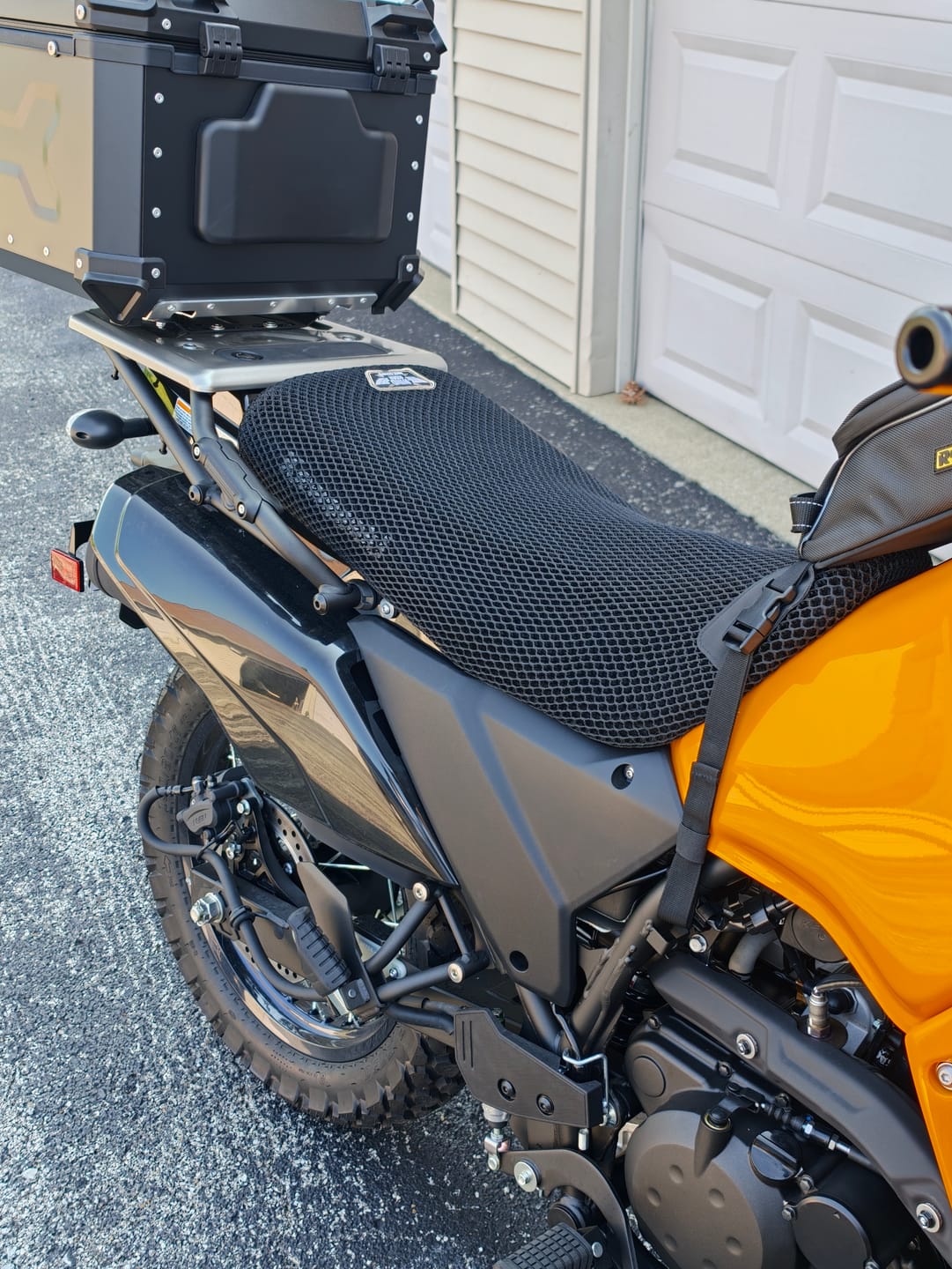 Customer photo review of Wind Rider Seat Cover