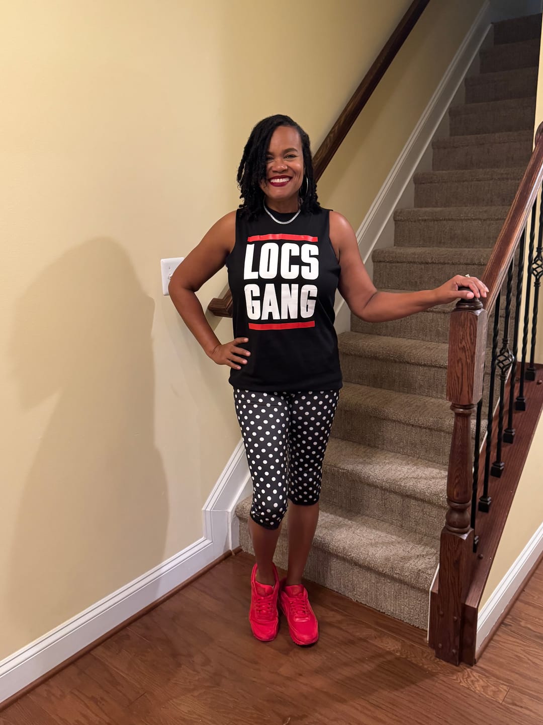 Customer photo review of Locs Gang (blk)