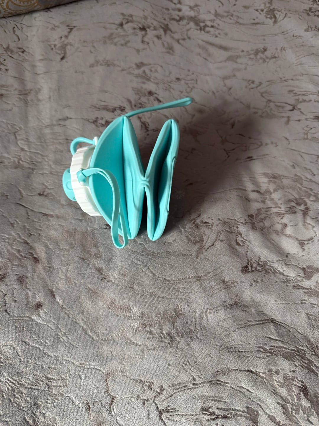 Customer photo review of Foldable Silicone Water Bottle
