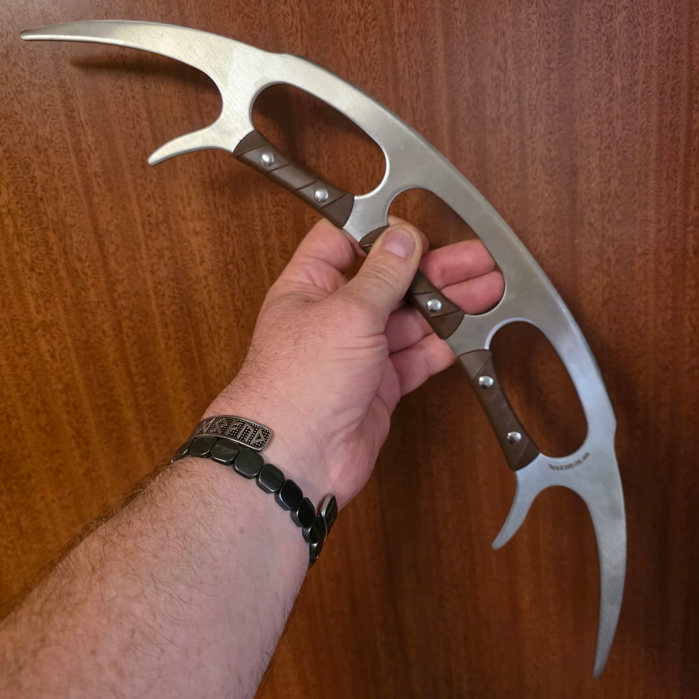 Customer photo review of Star Trek™ Bat'leth Pizza Cutter