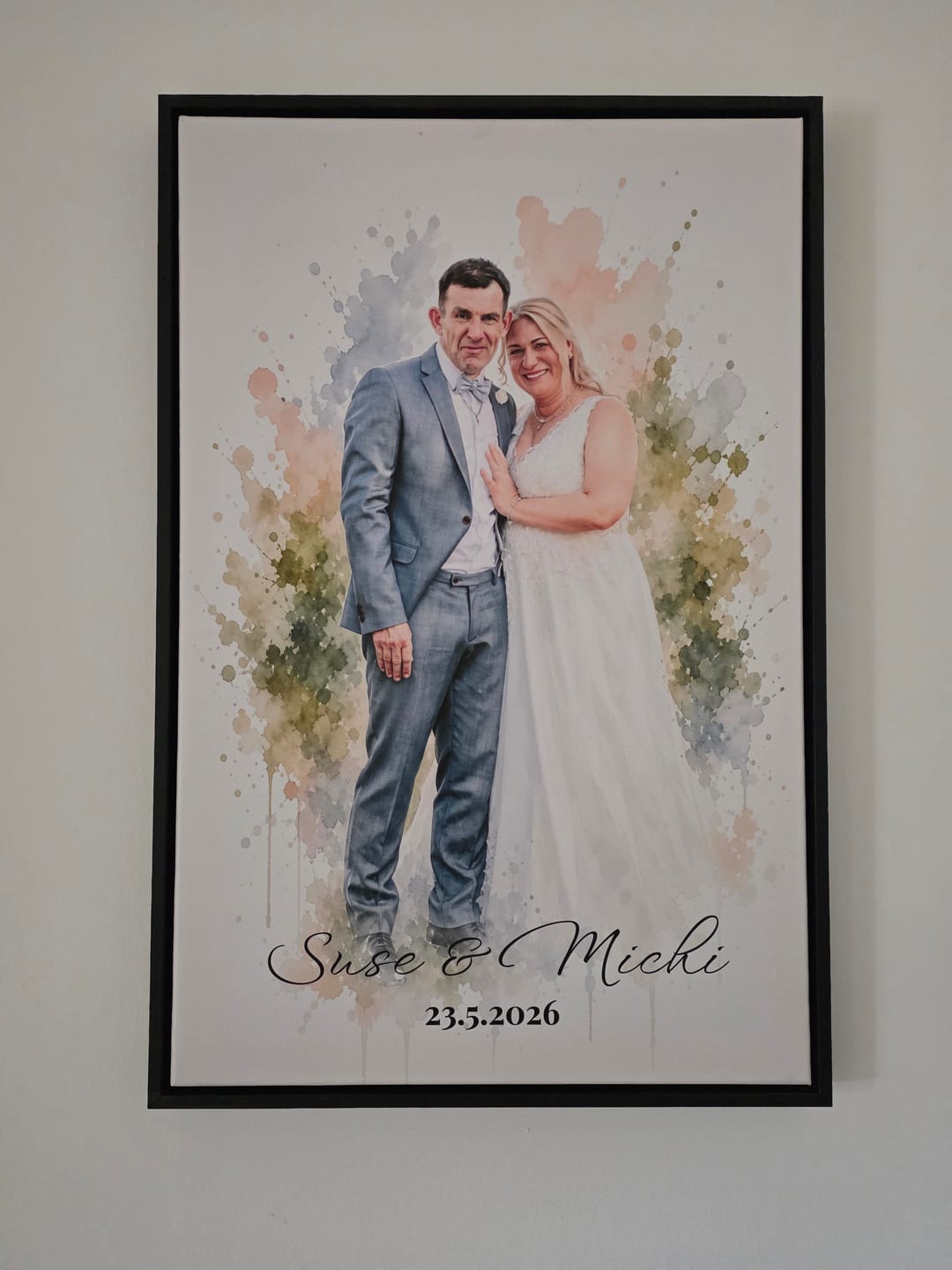 Customer photo review of Euer Foto als Kunstwerk – mit Live-Vorschau, als Poster oder Leinwand