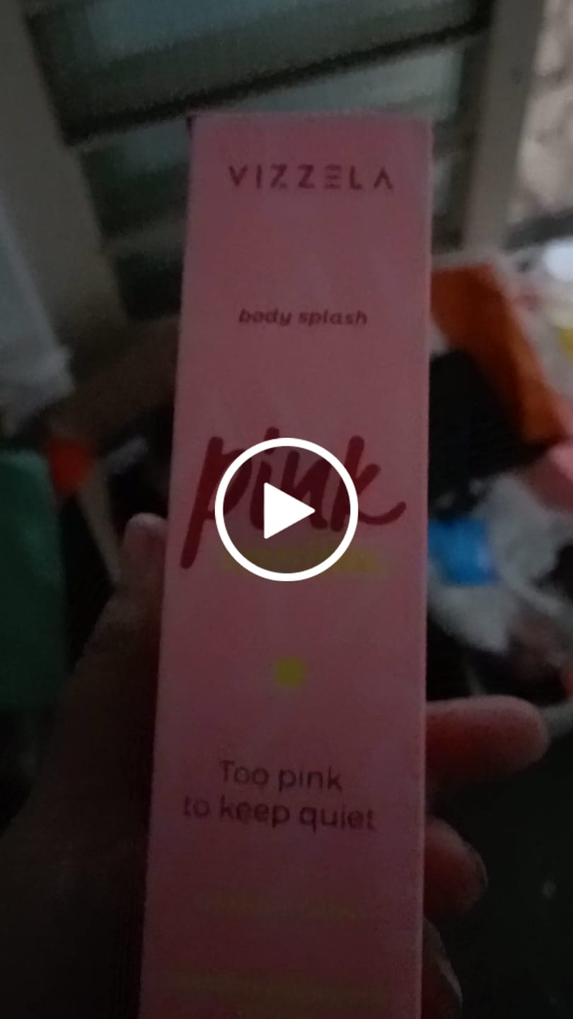 Customer video review of Body Splash Deo Colônia Pink Vanilla - Vizzela