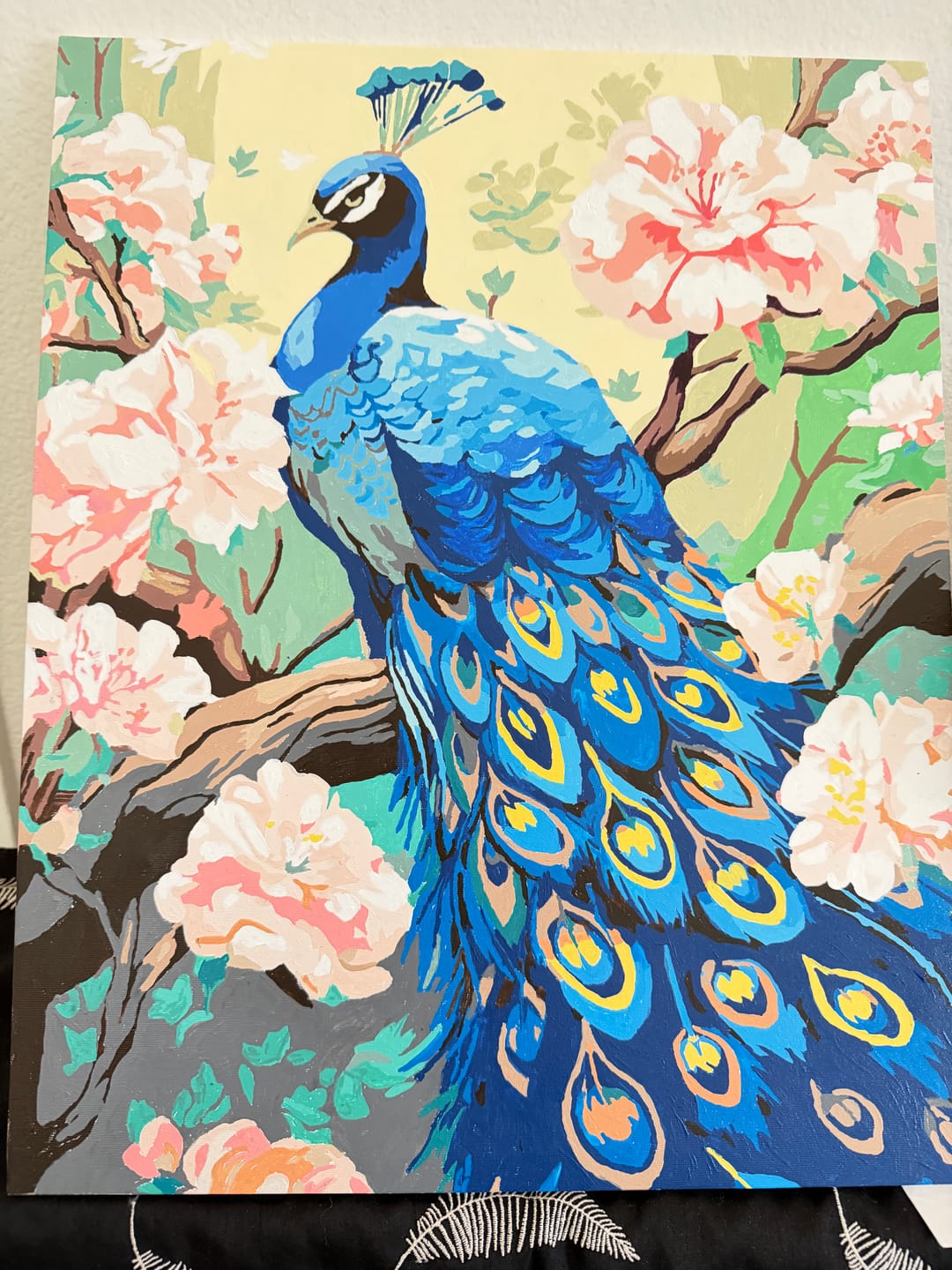 Customer photo review of Charming Peacock