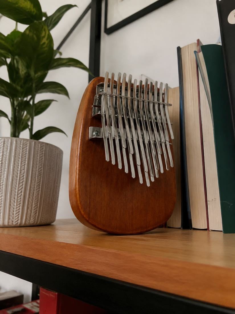 Customer photo review of Kalimba 24 Tasten - Chromatisch, 2 Ebenen