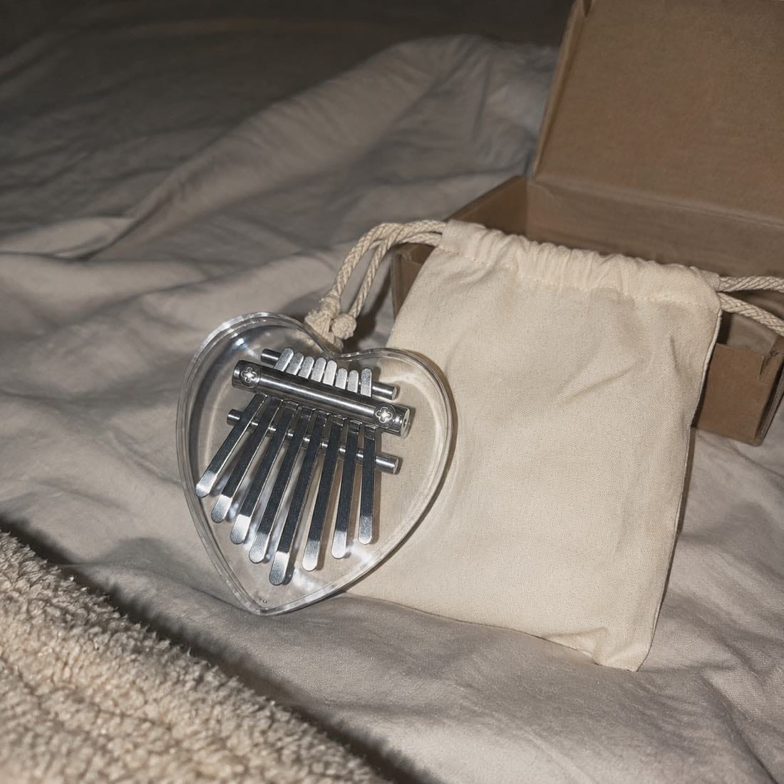 Customer photo review of Kalimba 8 Tasten - Acryl, für Einsteiger