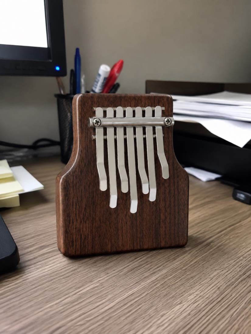 Customer photo review of Kalimba 7 Tasten - Walnussholz, für Kinder ab 3