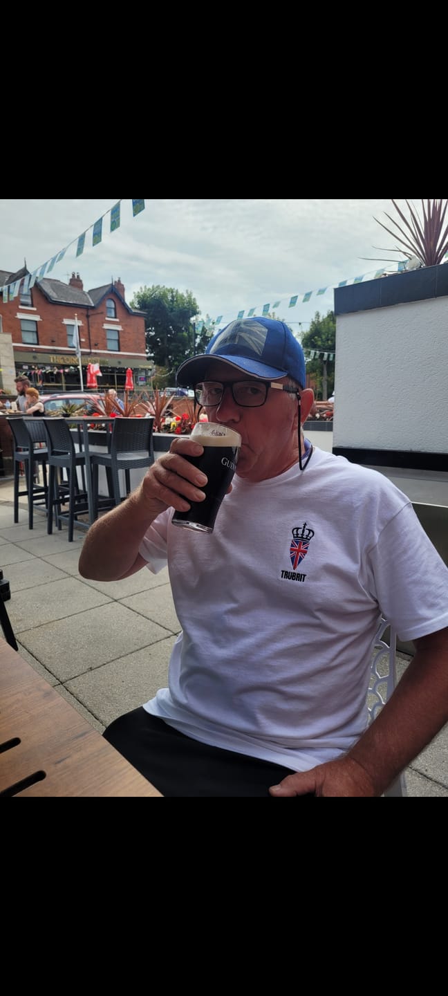 Customer photo review of True Monarch Tee