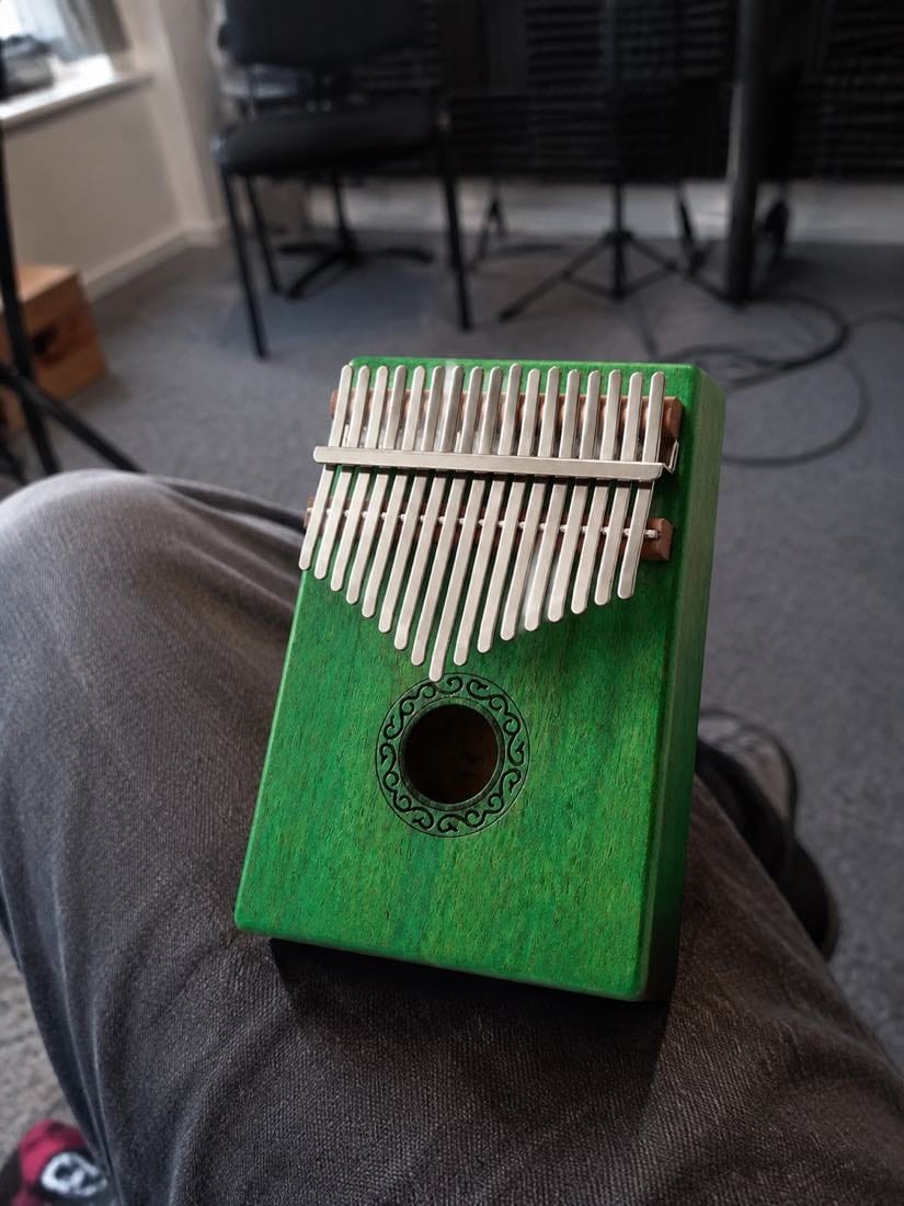 Customer photo review of Kalimba 17 Tasten - Mahagoni, Grün