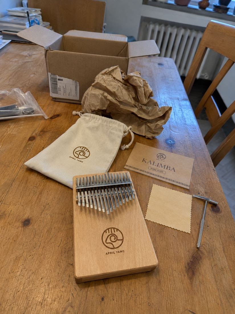 Customer photo review of Kalimba 17 Tasten - Buchenholz, Signature-Edition