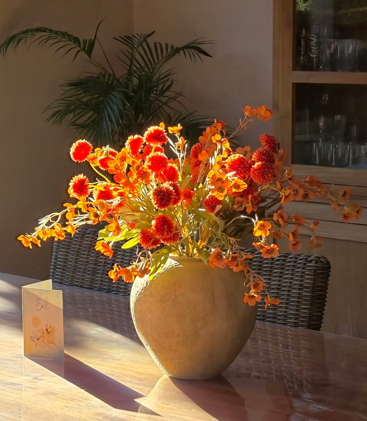 Customer photo review of Wax Arrangement - Terracotta