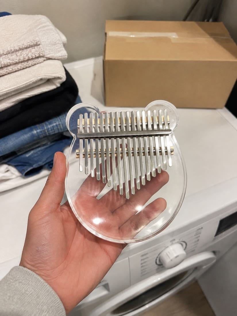 Customer photo review of Kalimba 17 Tasten - Acryl, Transluzent