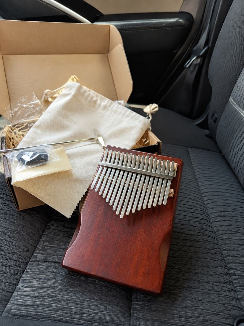 Customer photo review of Kalimba 17 Tasten - Flat Design