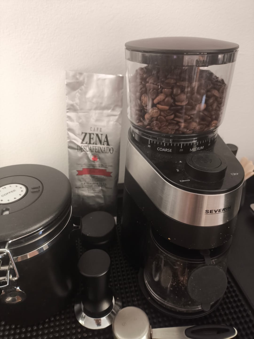 Customer photo review of Café Zena | Descafeinado grano entero