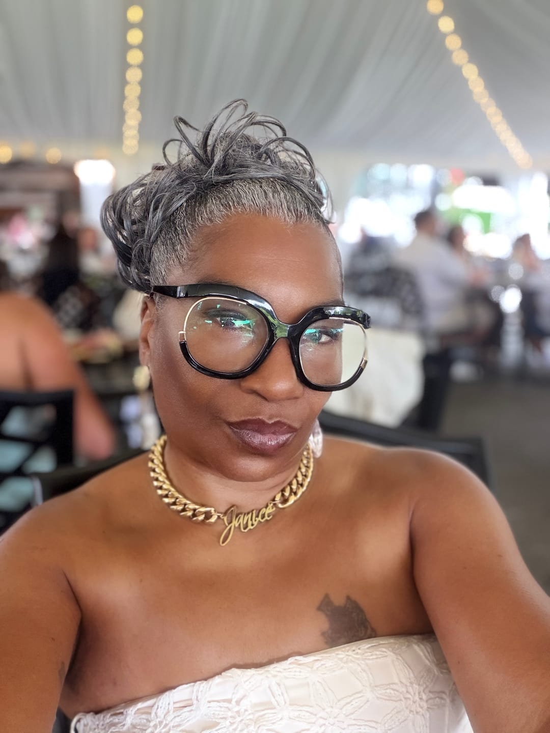 Customer photo review of Custom | Adorn Cuban Necklace (16mm)