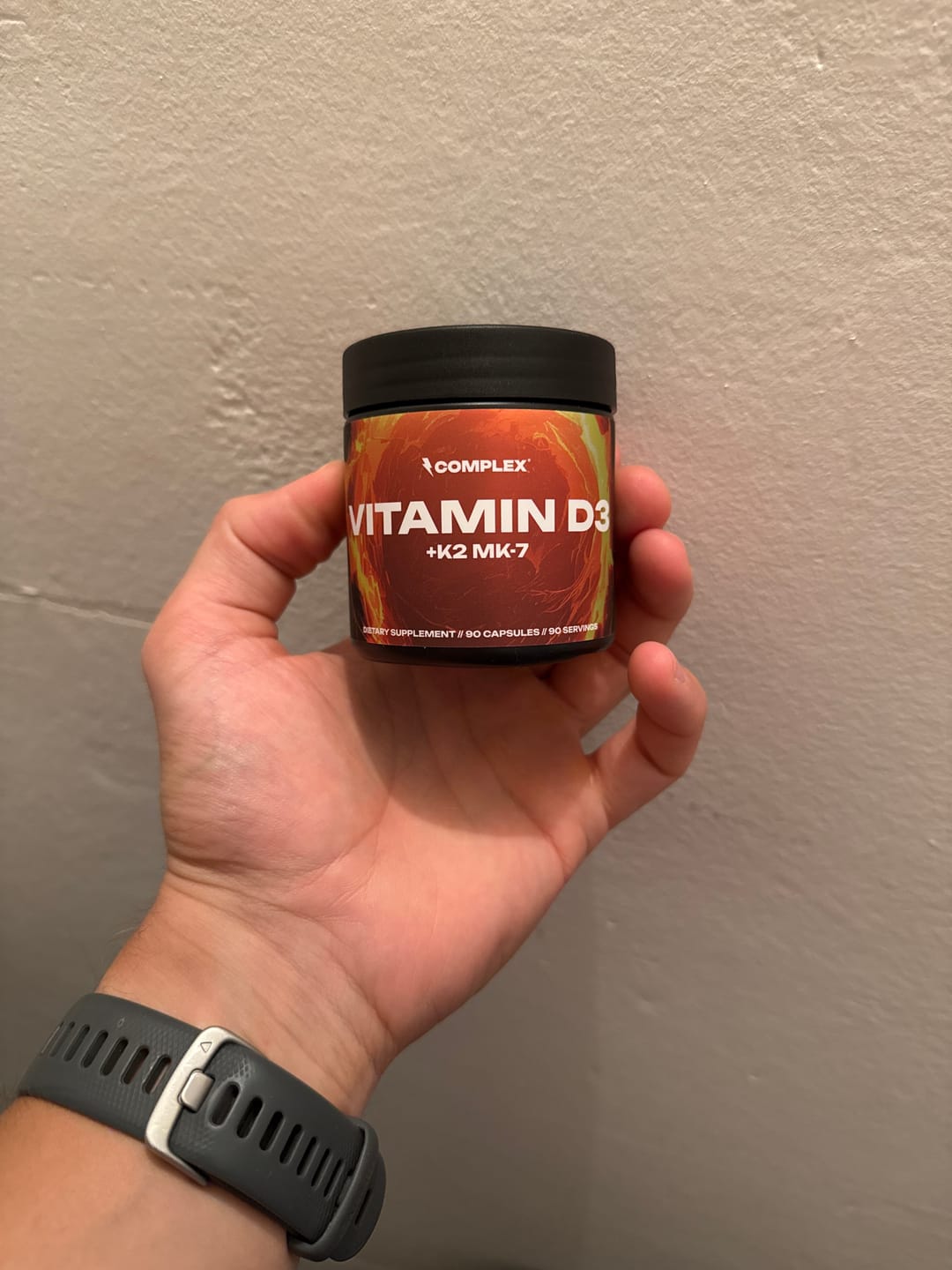 Customer photo review of Vitamin D3+K2 MK-7