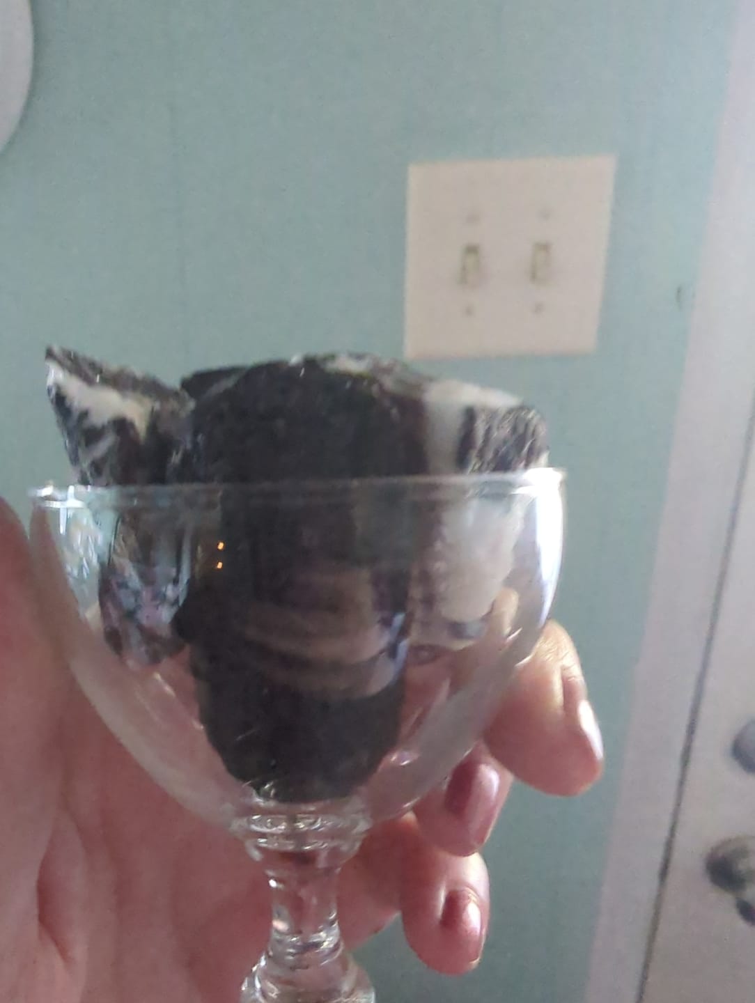 Customer photo review of Natural Rough Crystal Stone 1PC