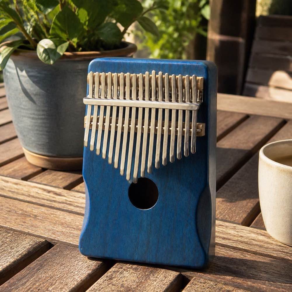 Customer photo review of Kalimba 17 Tasten - Akazienholz, für Musiktherapie