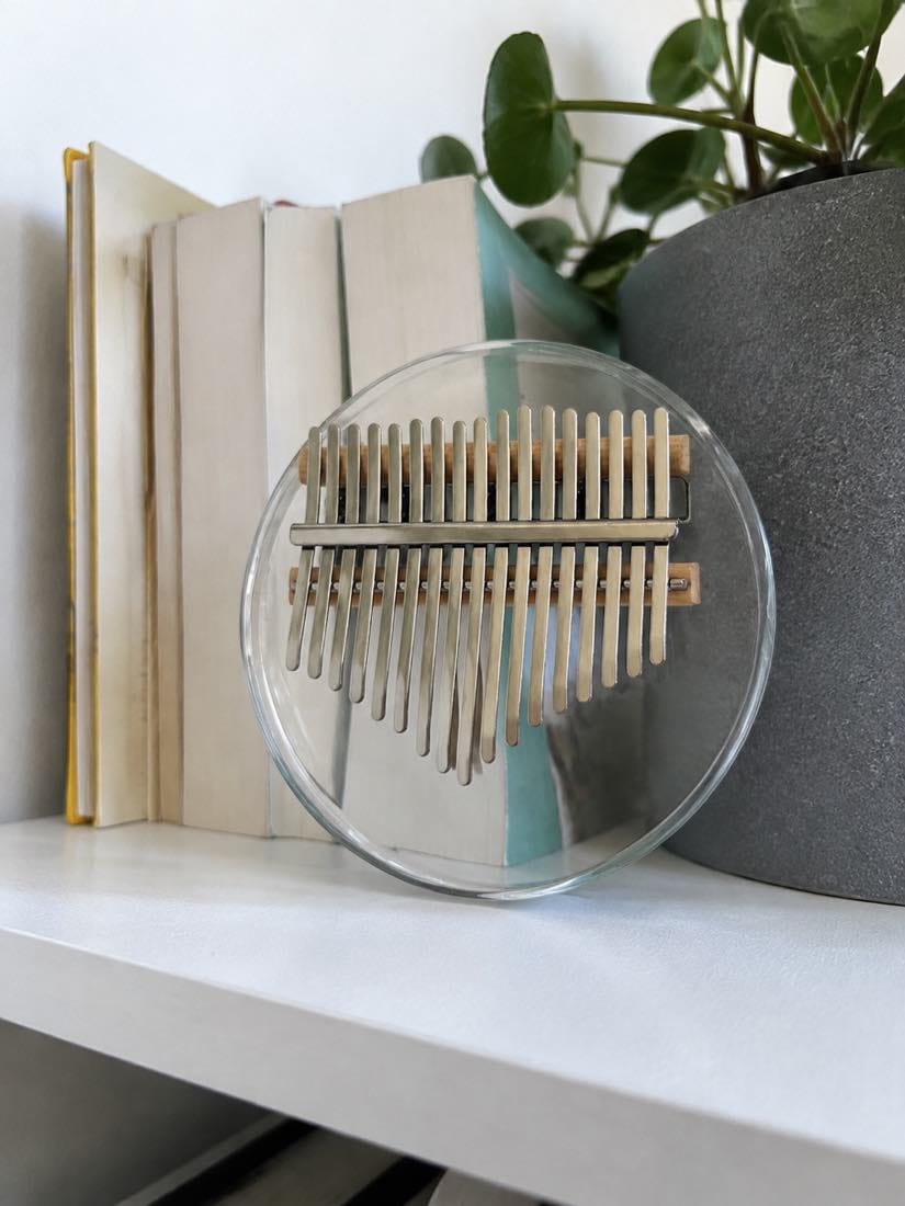 Customer photo review of Kalimba 17 Tasten - Acryl, Rund