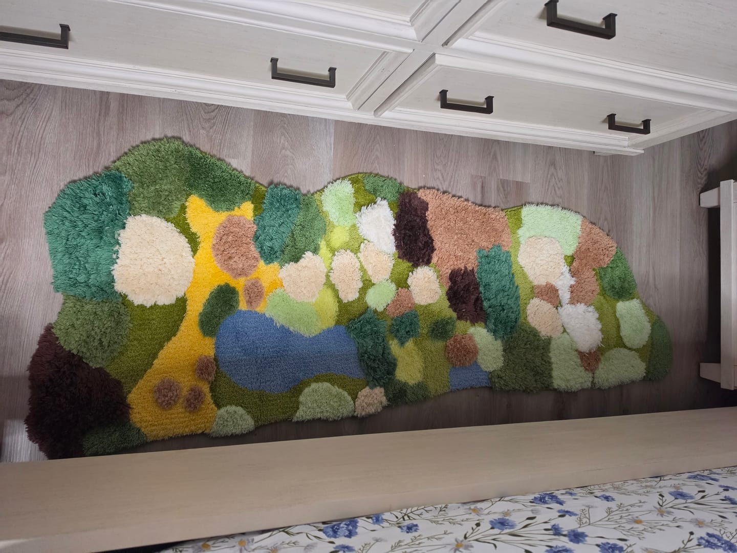 Customer photo review of Landscape Textured Rug – Long Version