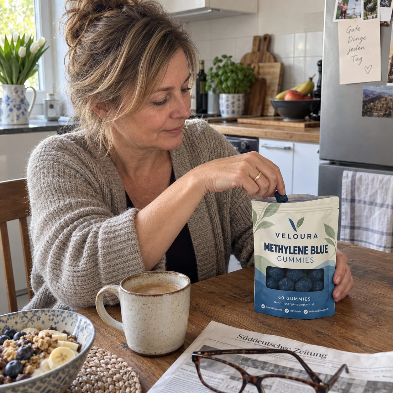 Customer photo review of Methylene Blue Gummies