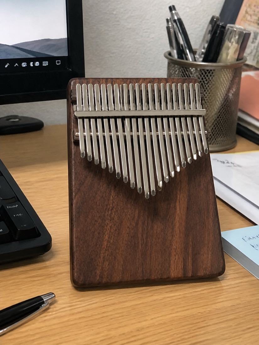 Customer photo review of Kalimba 21 Tasten - Walnussholz