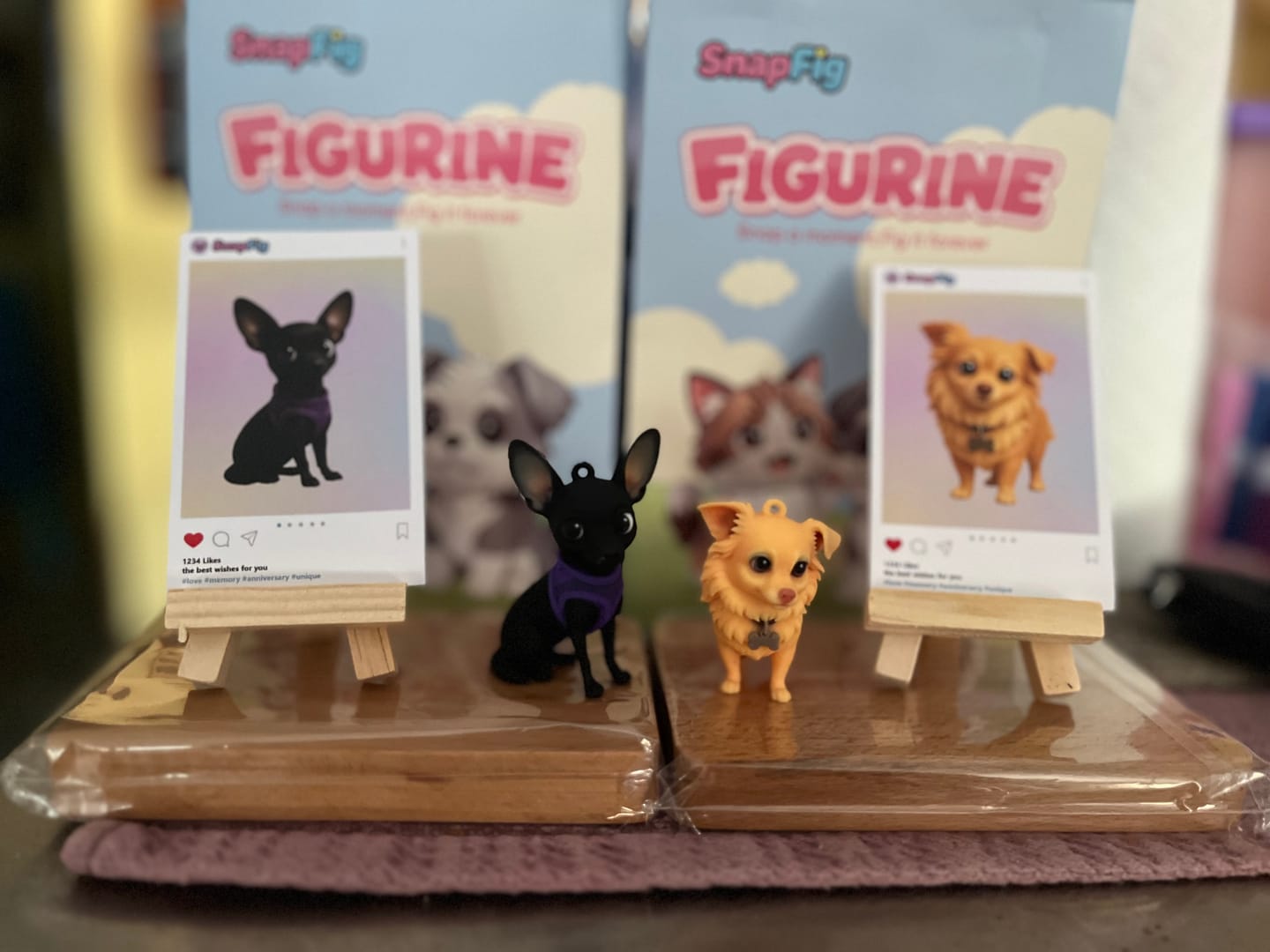 Customer photo review of Custom Figure Keychain From Photo - Personalized Mini-Me