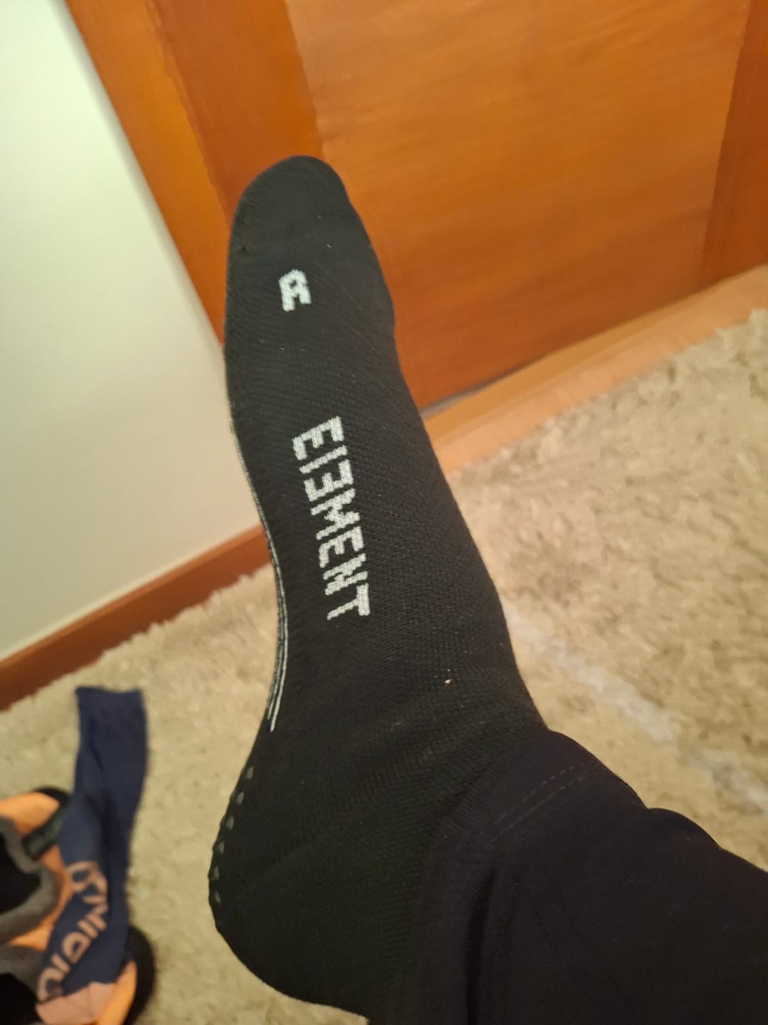 Customer photo review of Calcetines Deportivos Antideslizantes Cortos Element Light