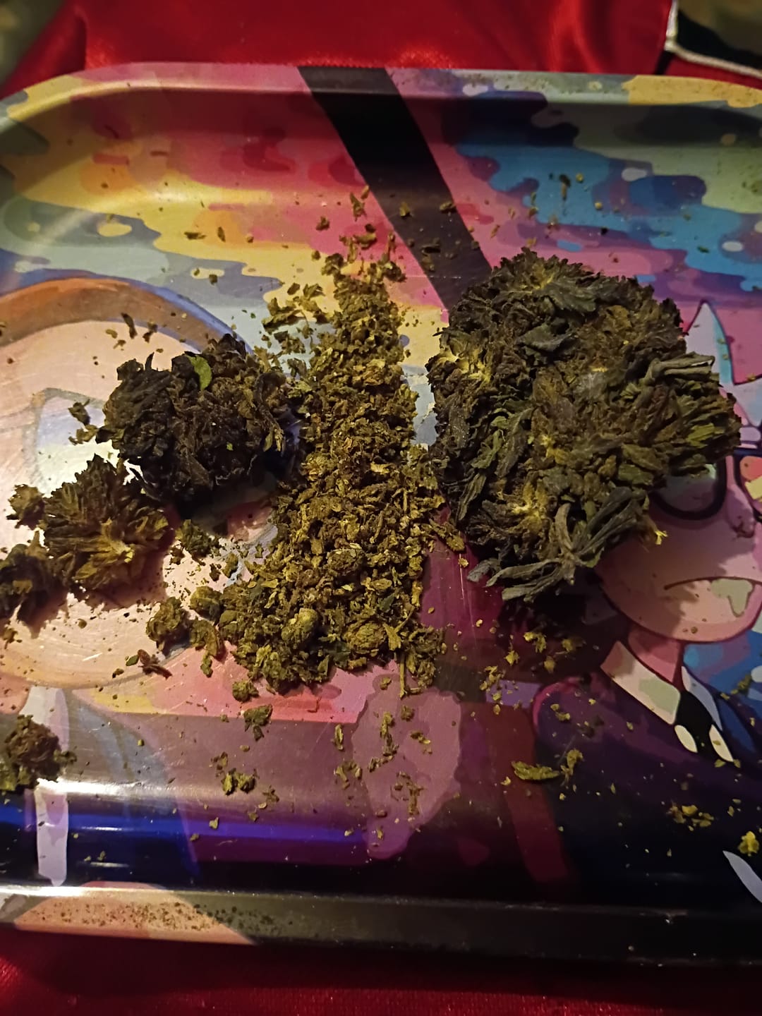 Customer photo review of Bulk THCA Flower Pounds