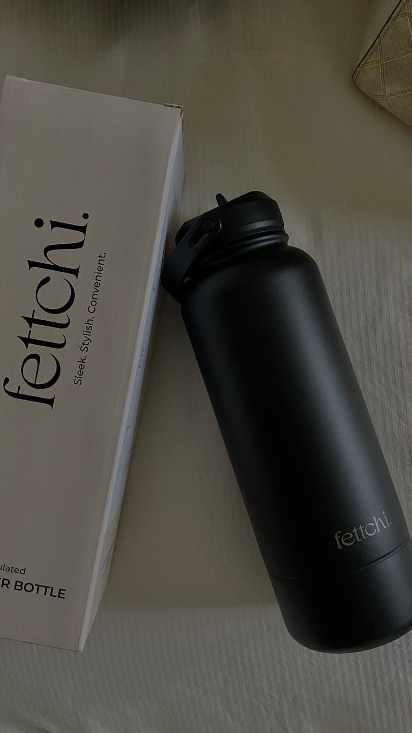 Customer photo review of The Fettchi Bottle Beige