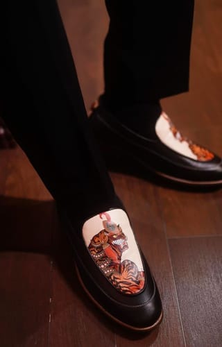 Customer photo review of सिंह (Simha) – The Regal Protector Loafers Men