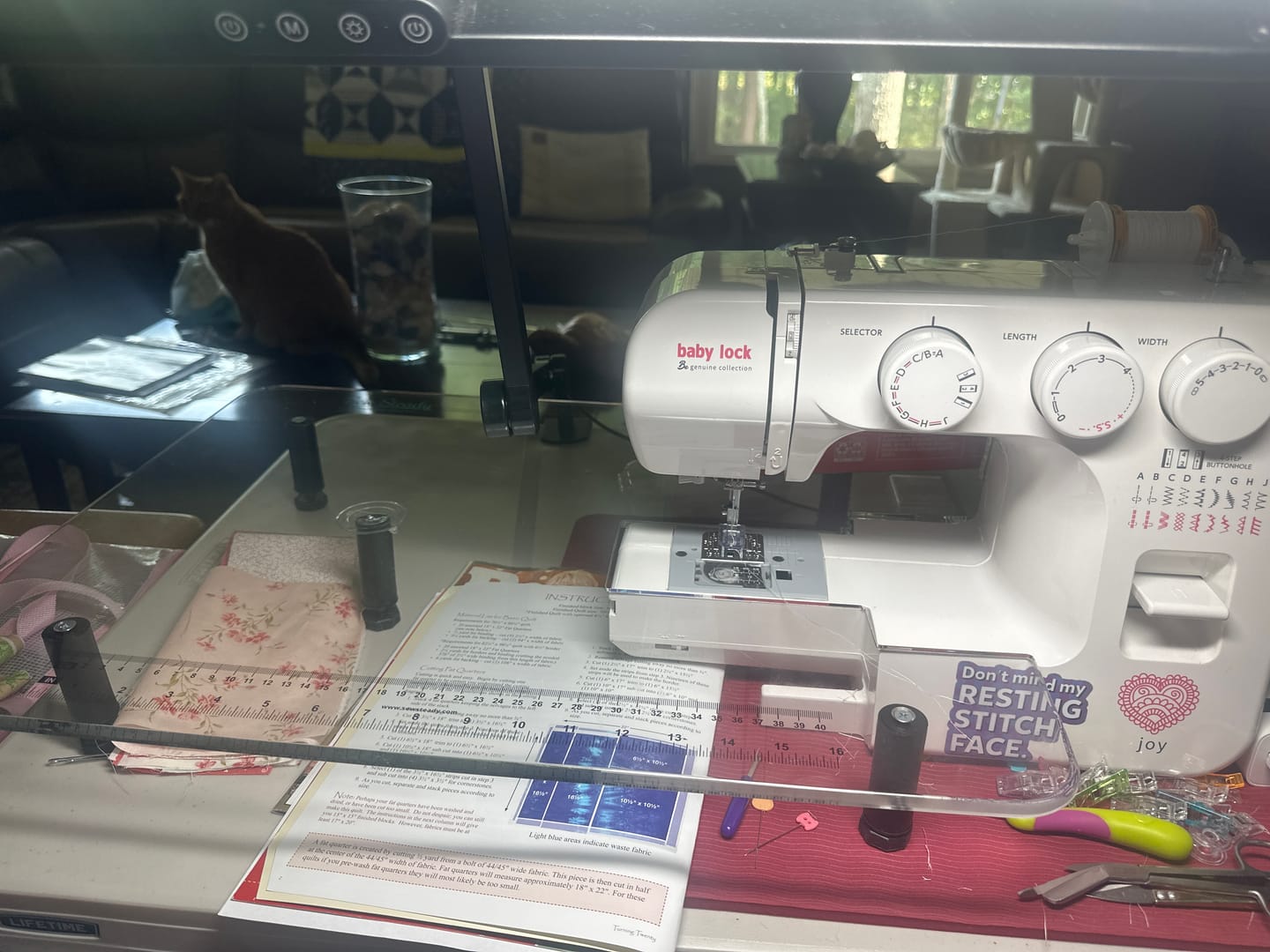 Customer photo review of Sew Steady Sewing Machine Extension Table