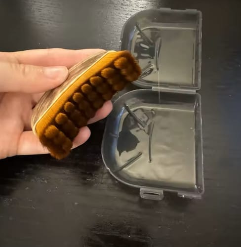 Customer photo review of Cepillo Para Masajes de Drenaje Linfatico