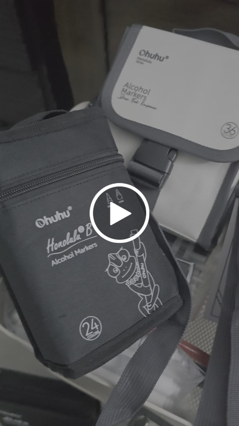 Customer video review of Ohuhu Hilo Series Direct-ink Acrylic Paint Markers