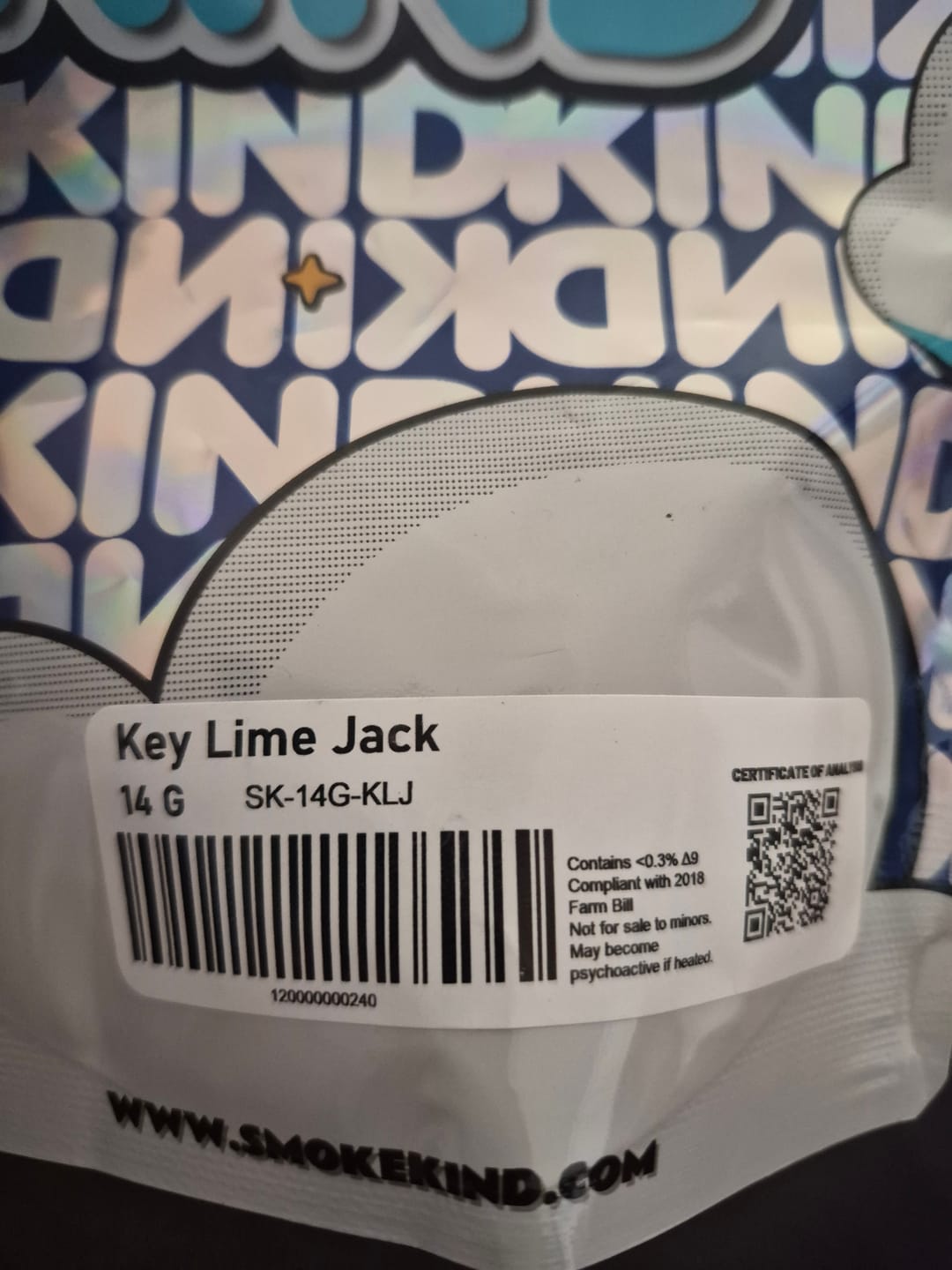 Customer photo review of Key Lime Jack - 14 Grams - Sativa