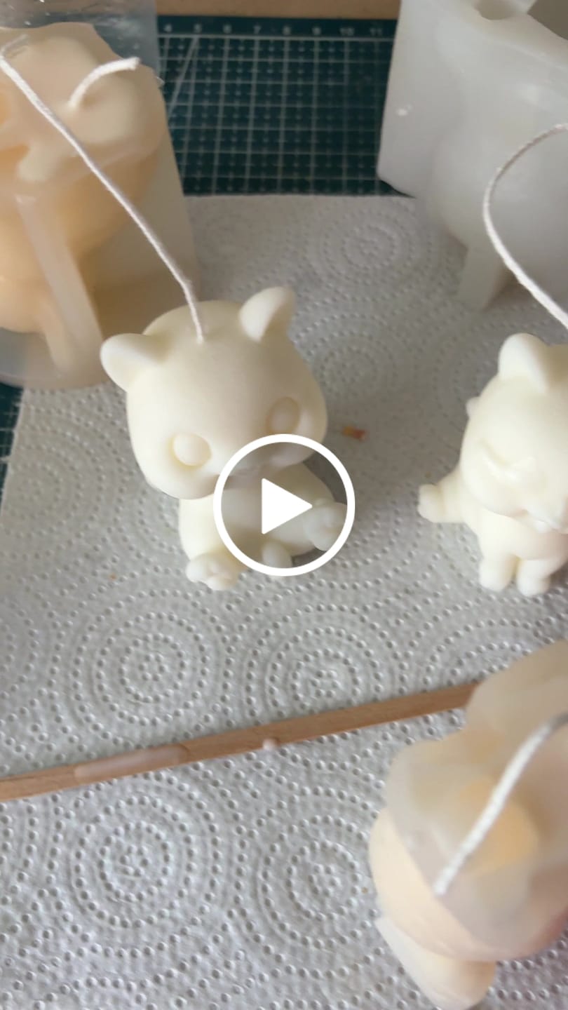 Customer video review of Cera de Soja para velas en Molde, Pilar y Wax-melts (APF)