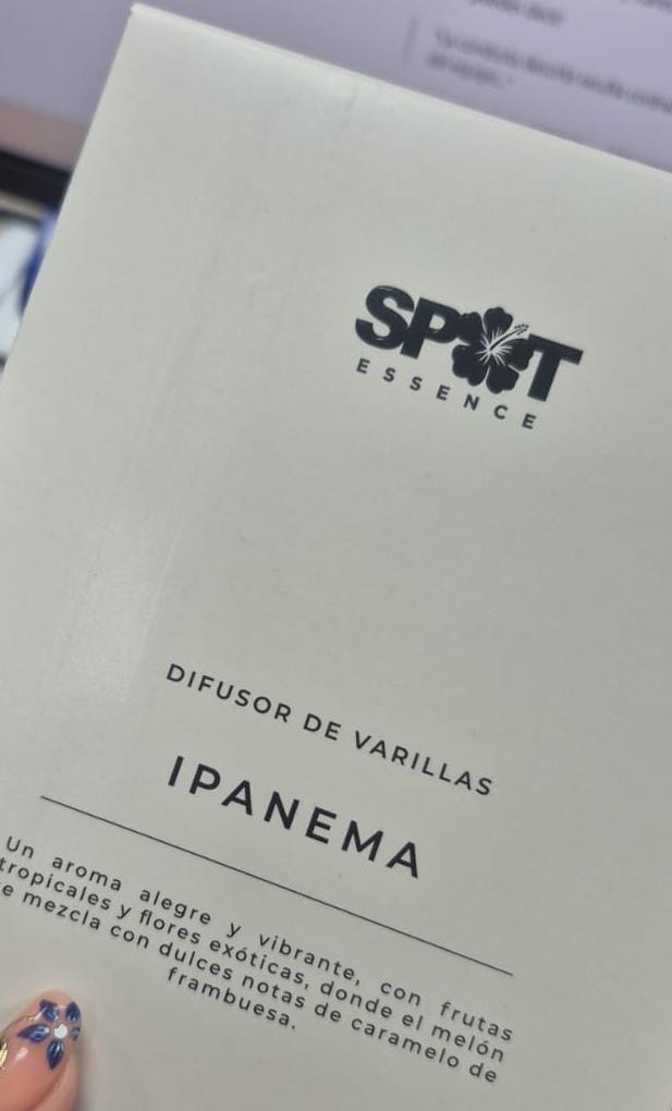 Customer photo review of Difusor de Varillas Ipanema Ámbar 225ml