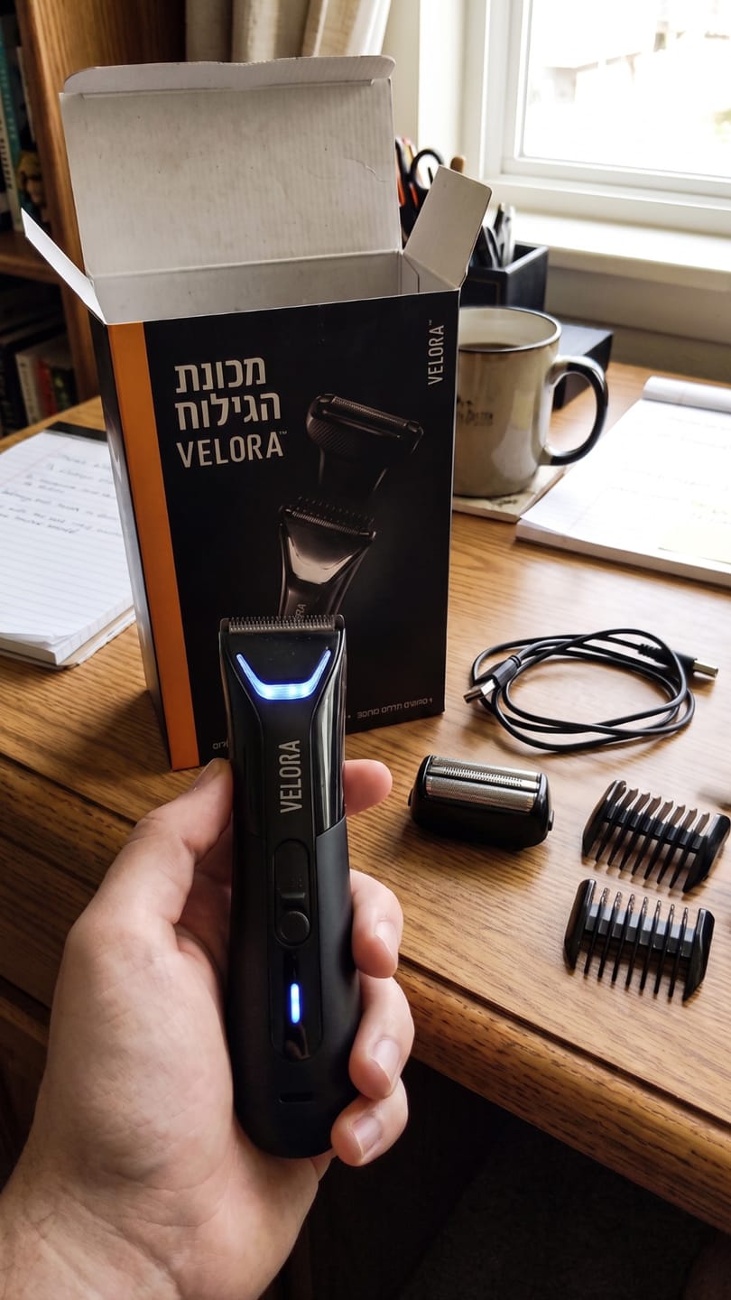 Customer photo review of מכונת הגילוח של VELORA