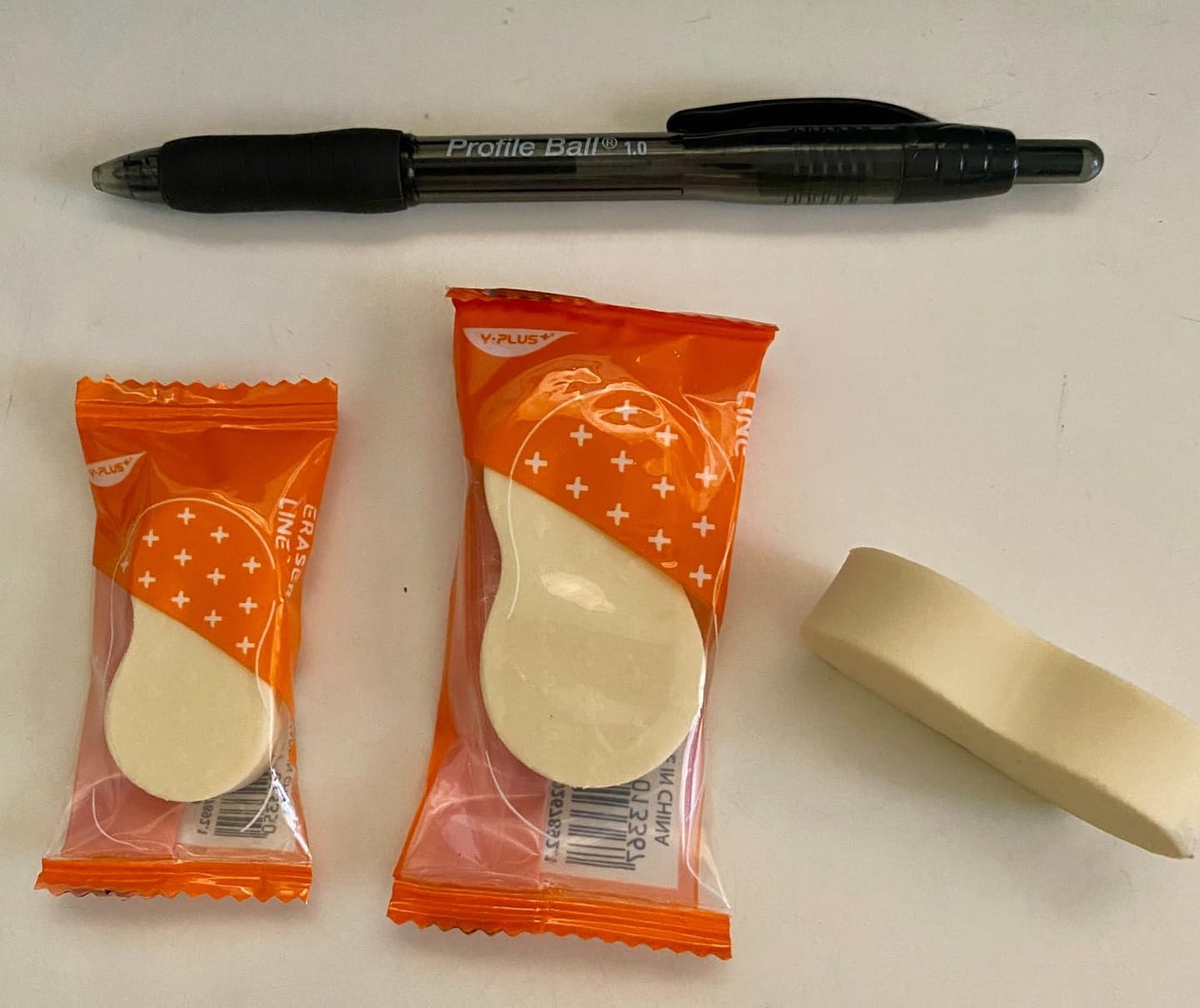 Customer photo review of Peanut Erasers