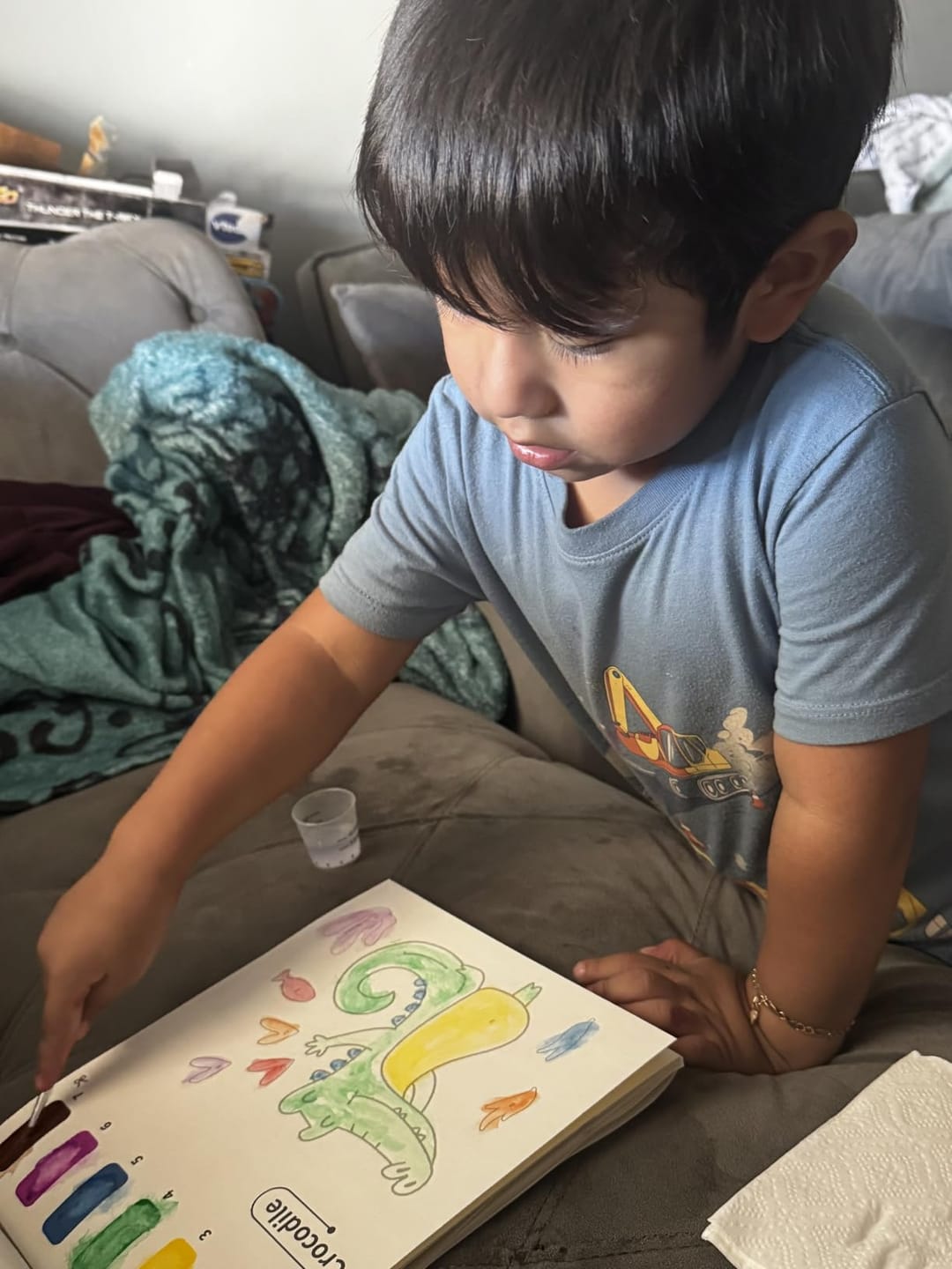 Customer photo review of Water Coloring Books