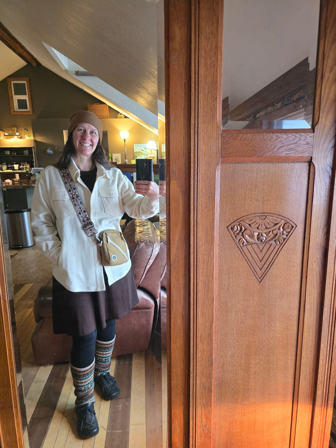 Customer photo review of Mini Messenger Honey