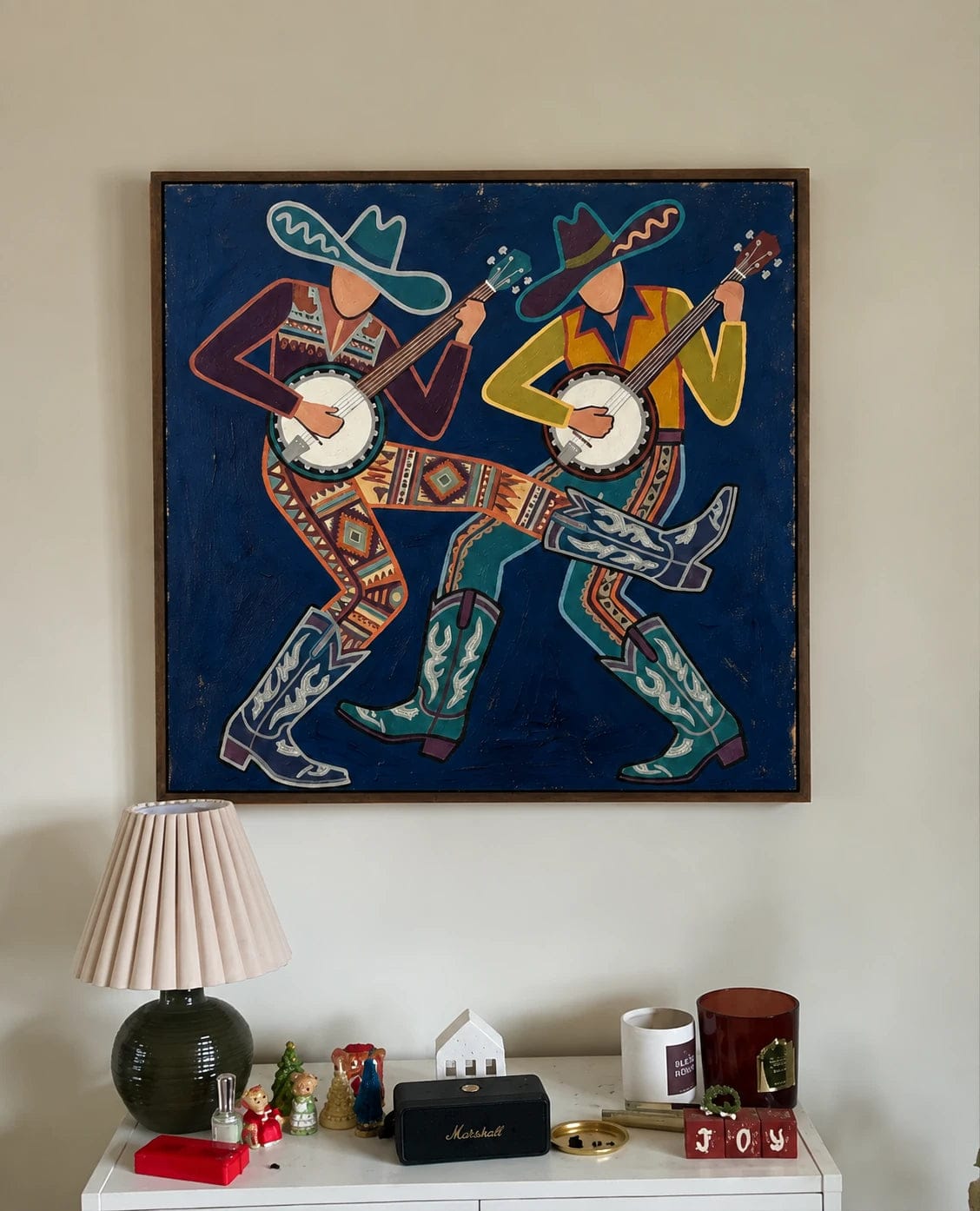 Customer photo review of Western Pop Art｜Blue Ranch Rhythm