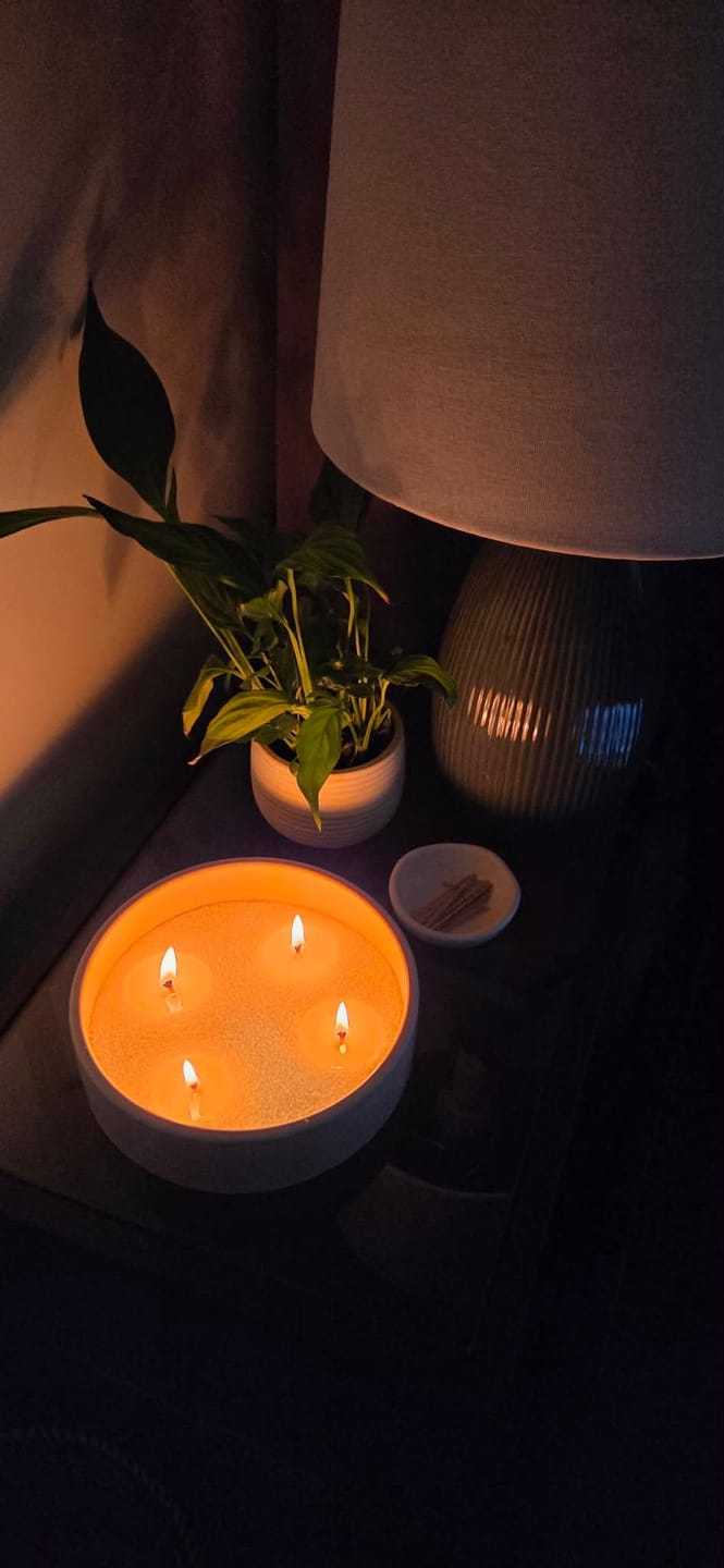 Customer photo review of The Emilie First Candle Set
