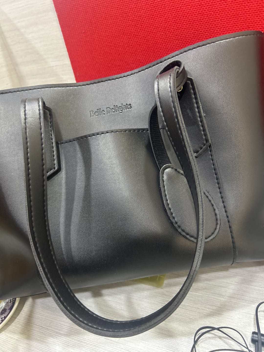 Customer photo review of Black Belle The Perfect Tote Bag