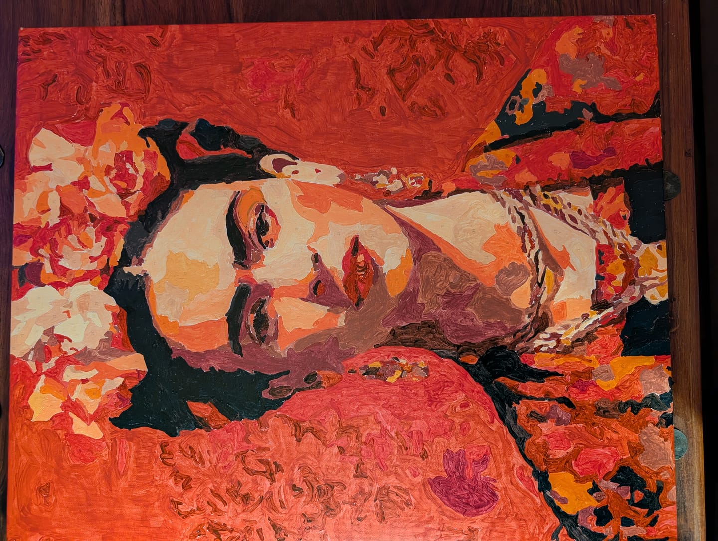 Customer photo review of Malen nach Zahlen - Frida Kahlo